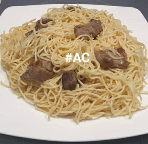 Spaghettis en toute simplicité.