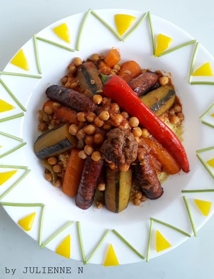 Délicieux couscous marocain