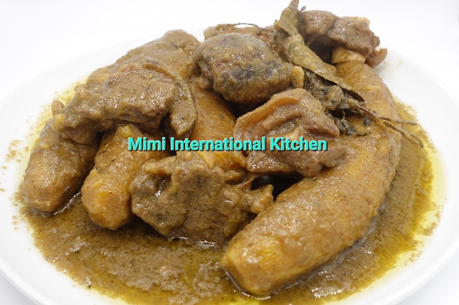 Le kondré à la viande de chèvre