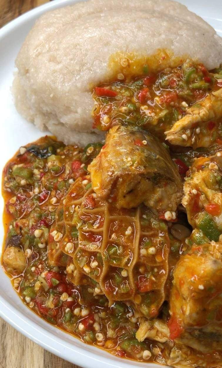 Délicieuse sauce gombo au poulet