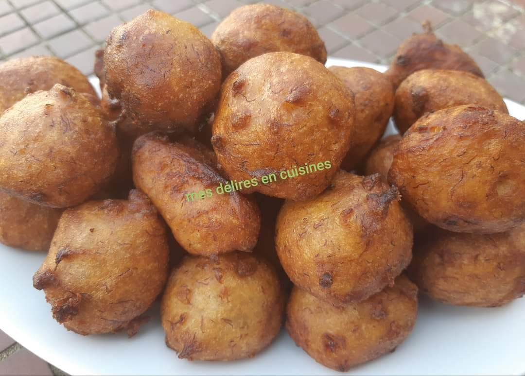 Beignets à la banane douce