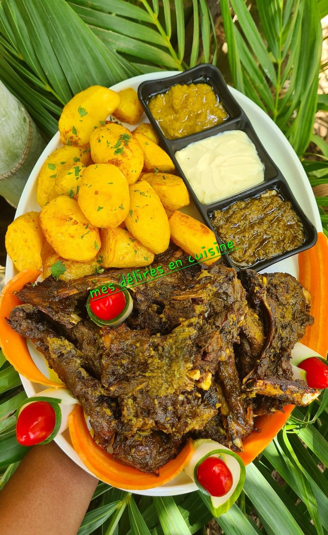 Côtelettes de mouton au four