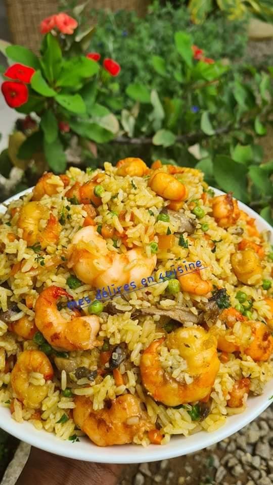 Riz aux crevettes