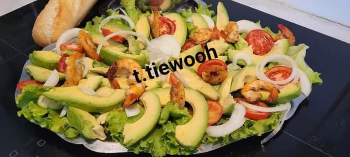 Assiette fraicheur pour Le diner