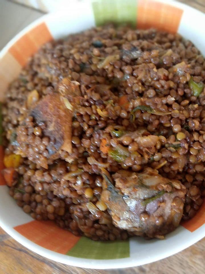Lentilles au gras