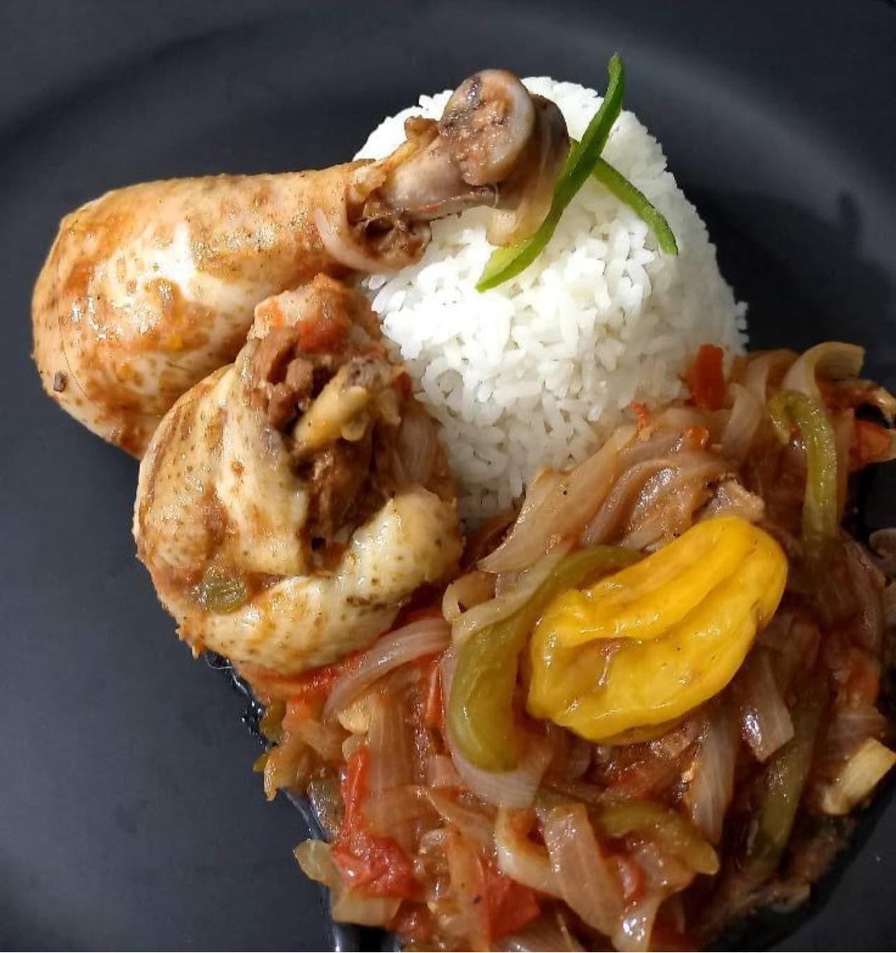 Poulet basquaise express