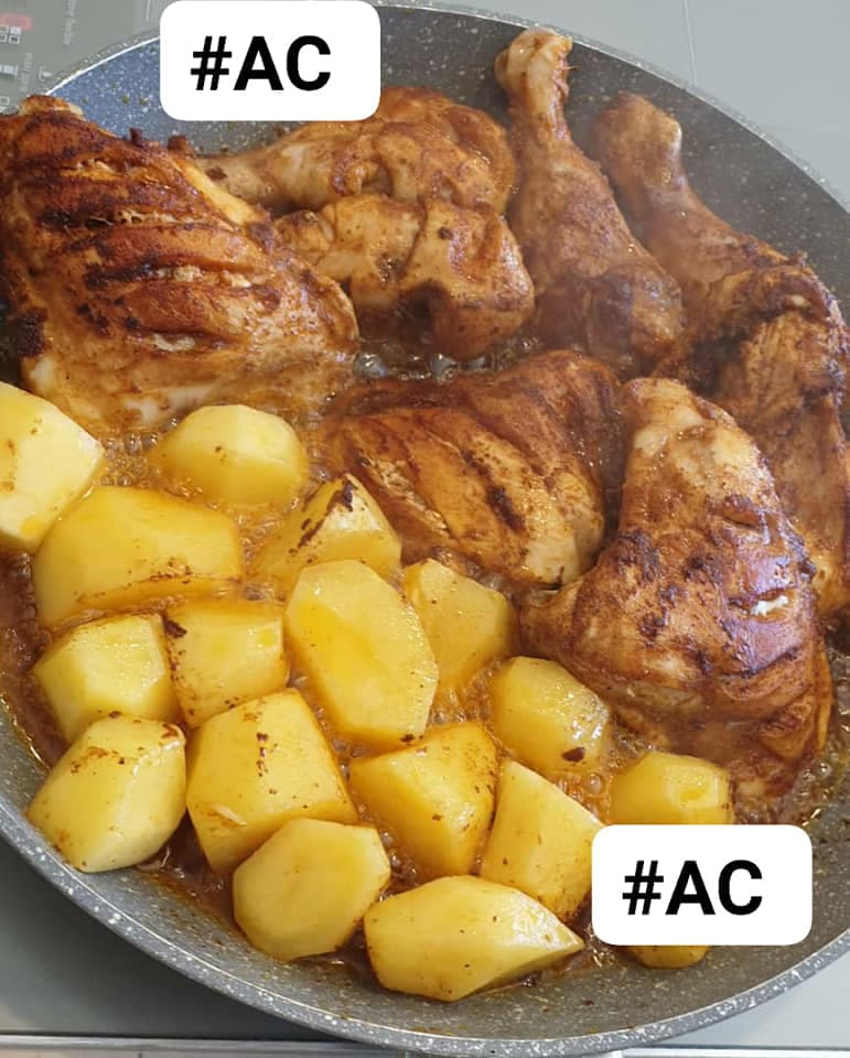 Ragout de poulet aux pommes de terre