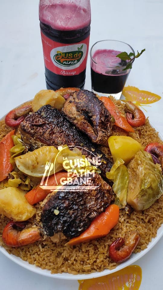 Délicieux tchep au poisson