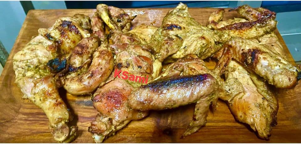 Poulet barbecue aux épices