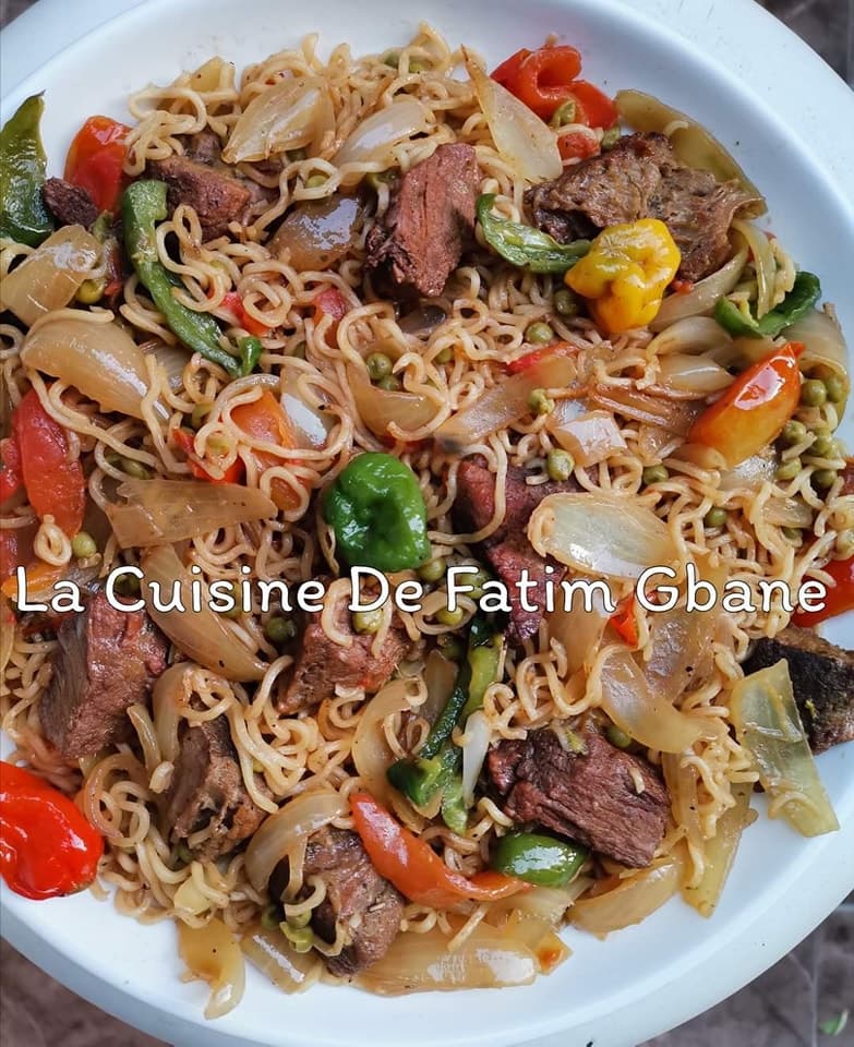 Des nouilles sautées au légume 😋