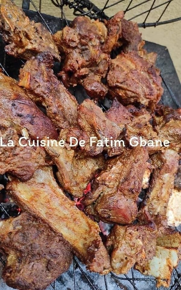 Délicieux mouton braisé