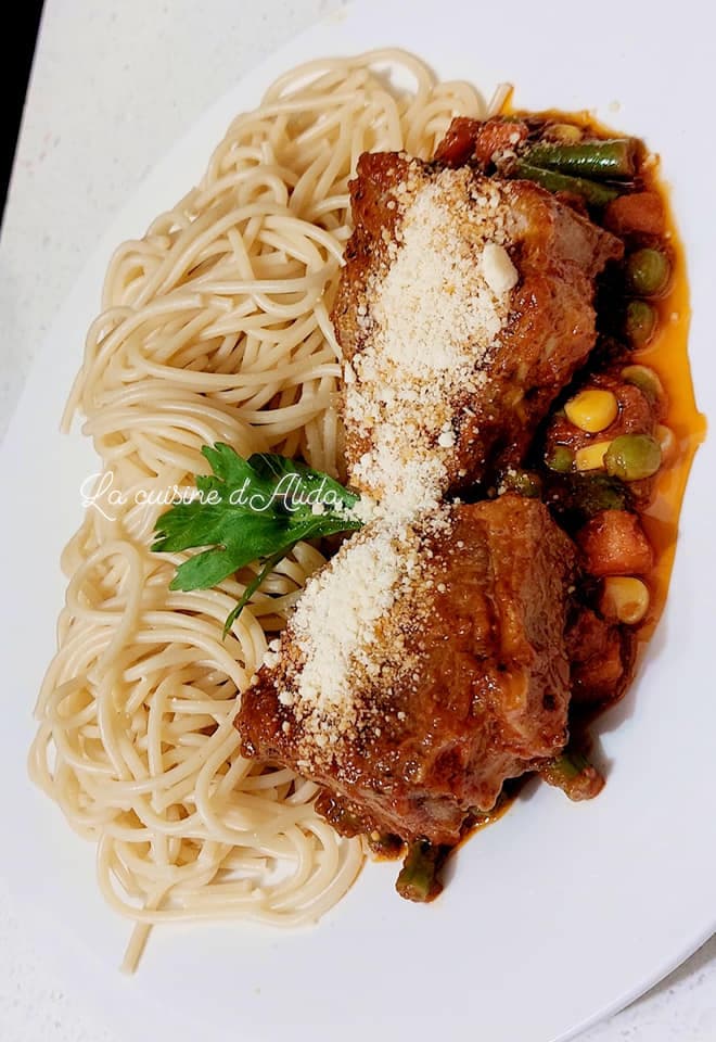 Sauce tomate a l agneau