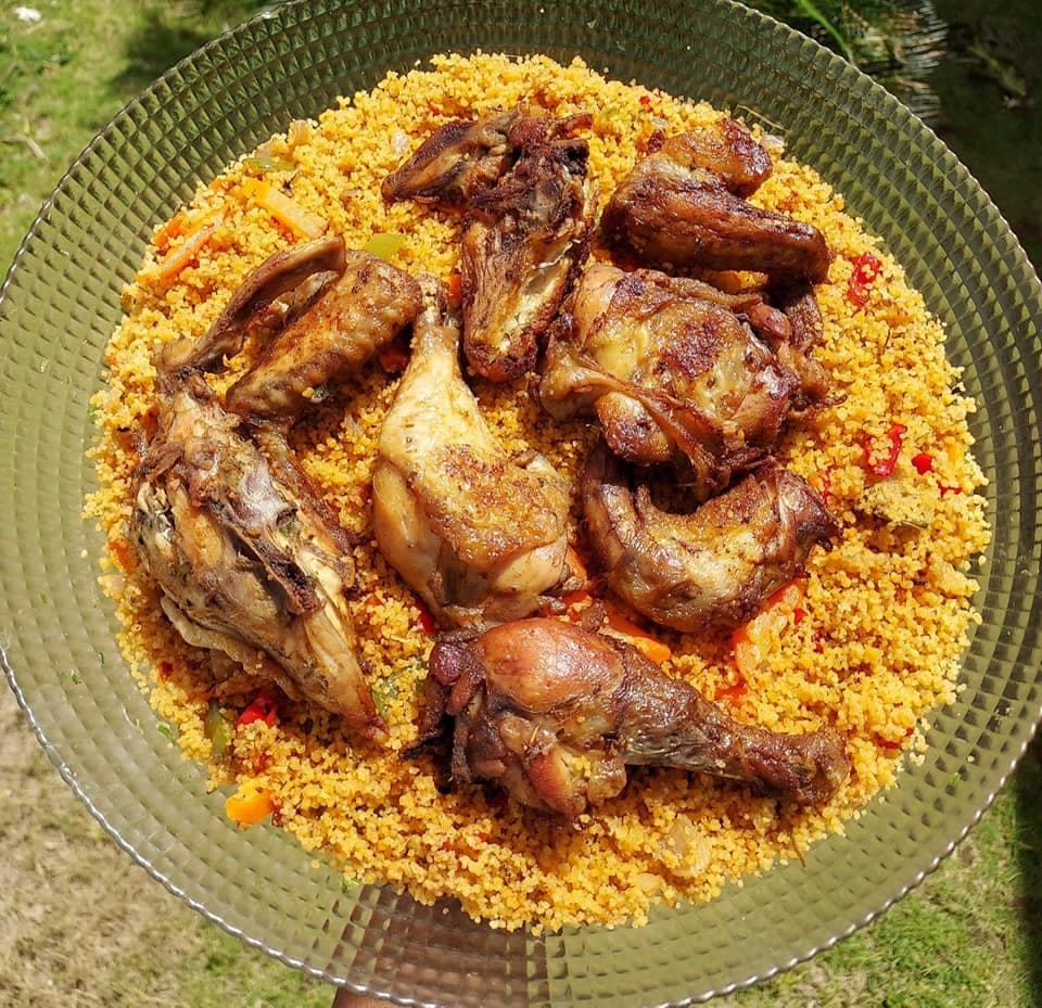 Couscous gras au poulet : recette sénégalaise savoureuse