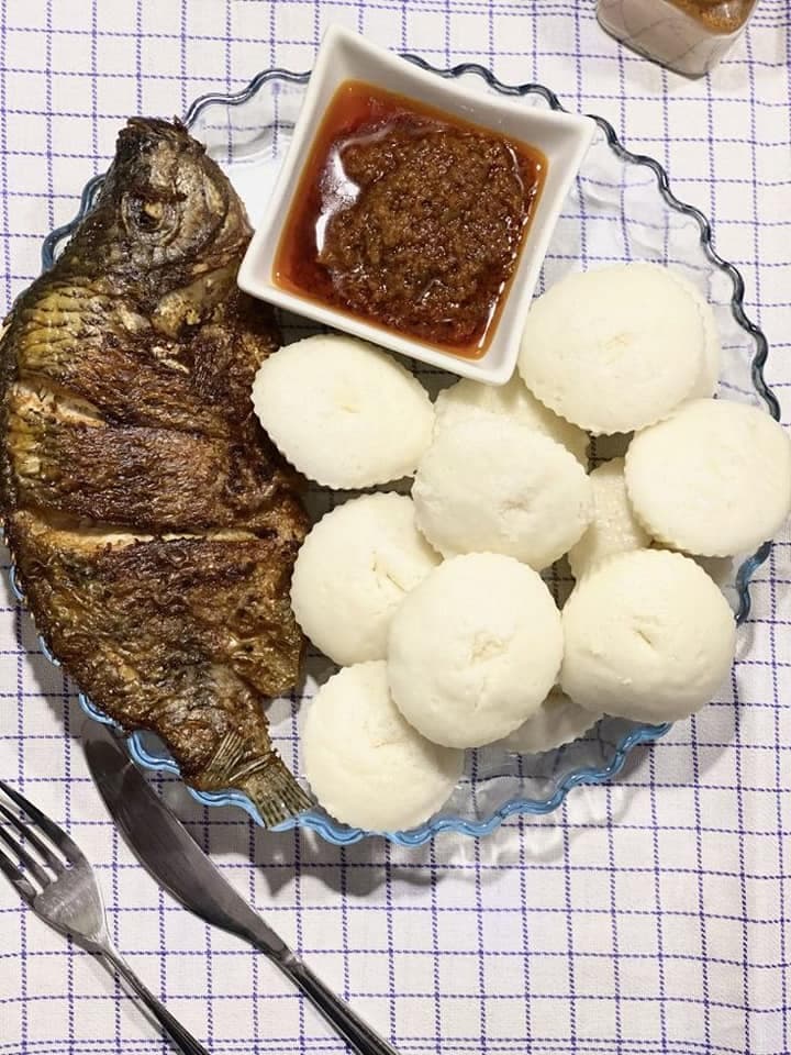 Du ablo ou pain de maïsTogolais