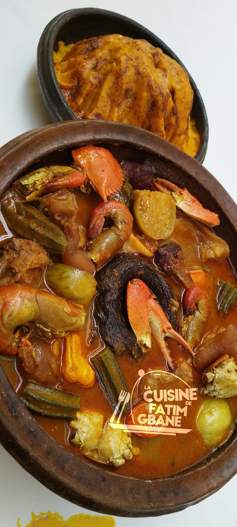 Foufou à la sauce claire