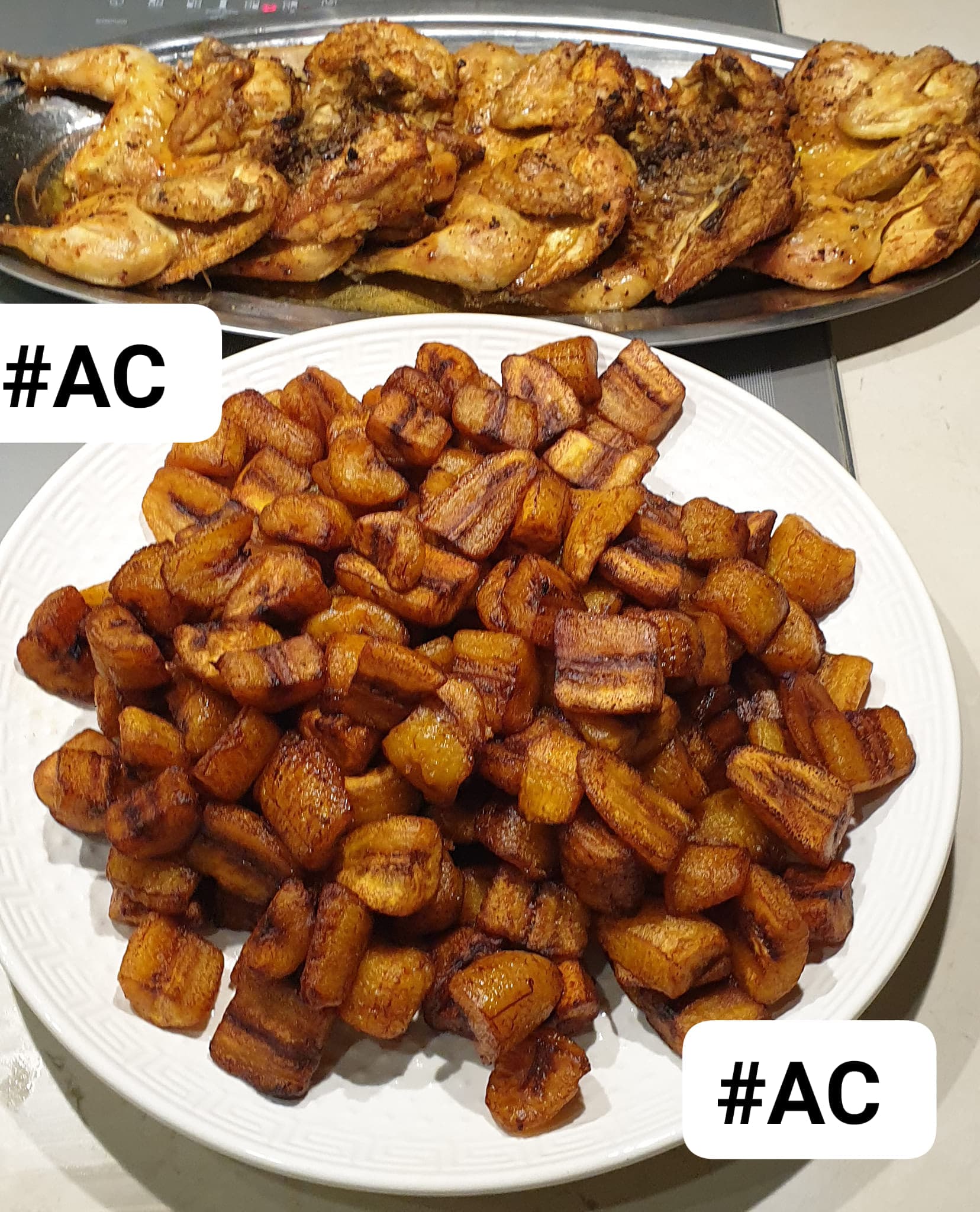 Les coquelets au four