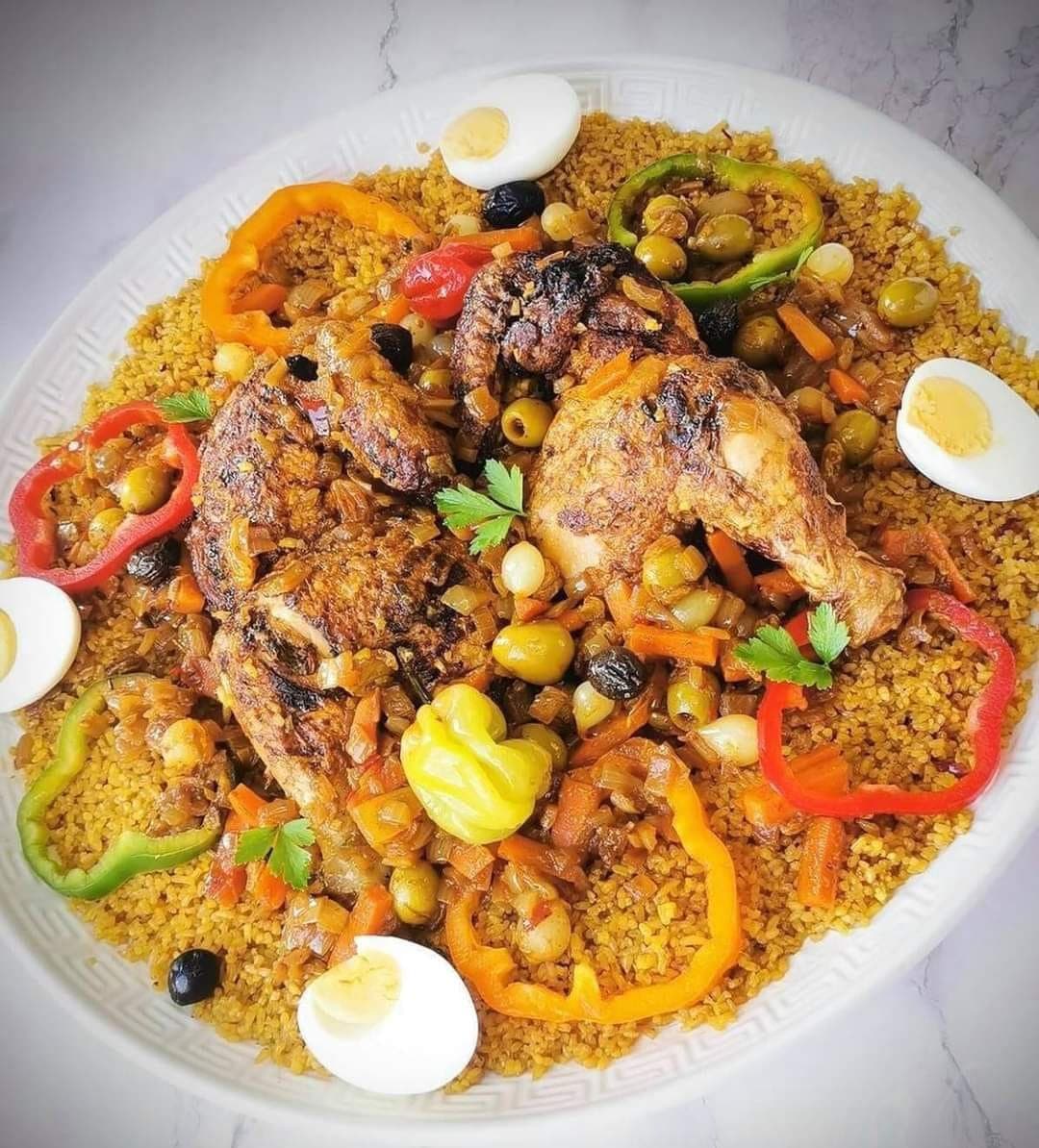 Thiebou guinar (Riz au poulet)