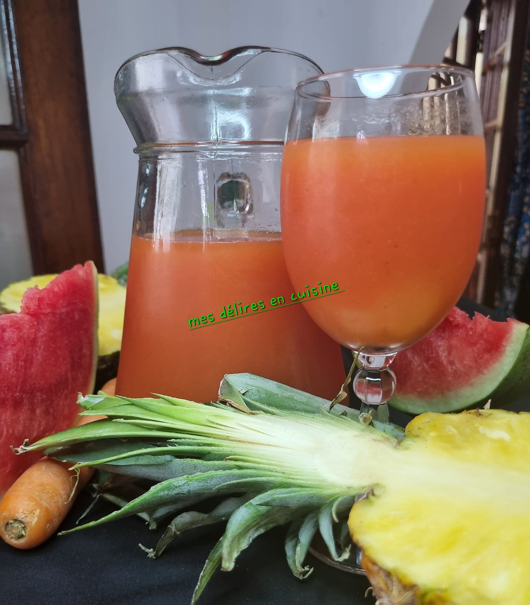 Coktail à la carotte