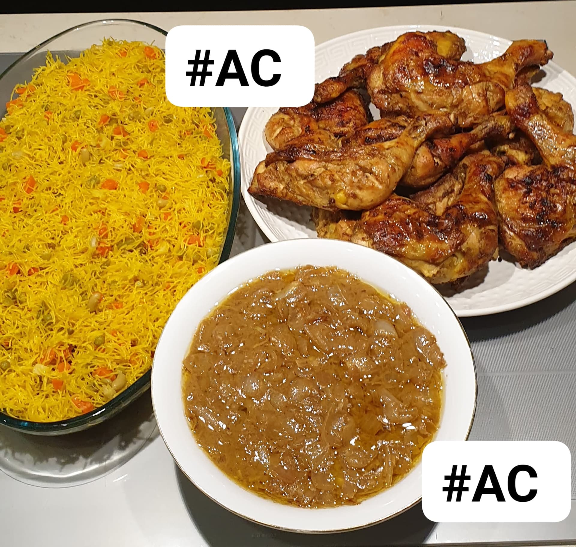 Vermicelles au poulet