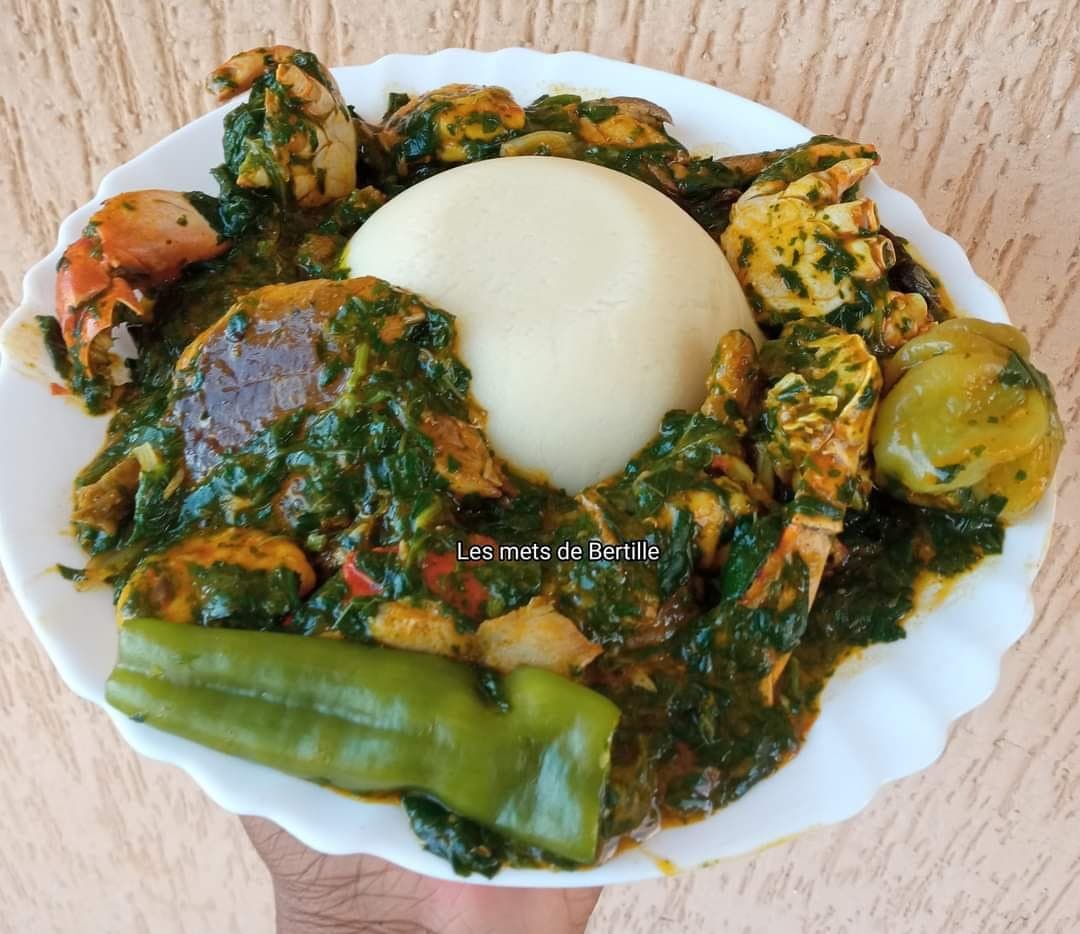 Sauce gluante aux fruits de mer et poissons