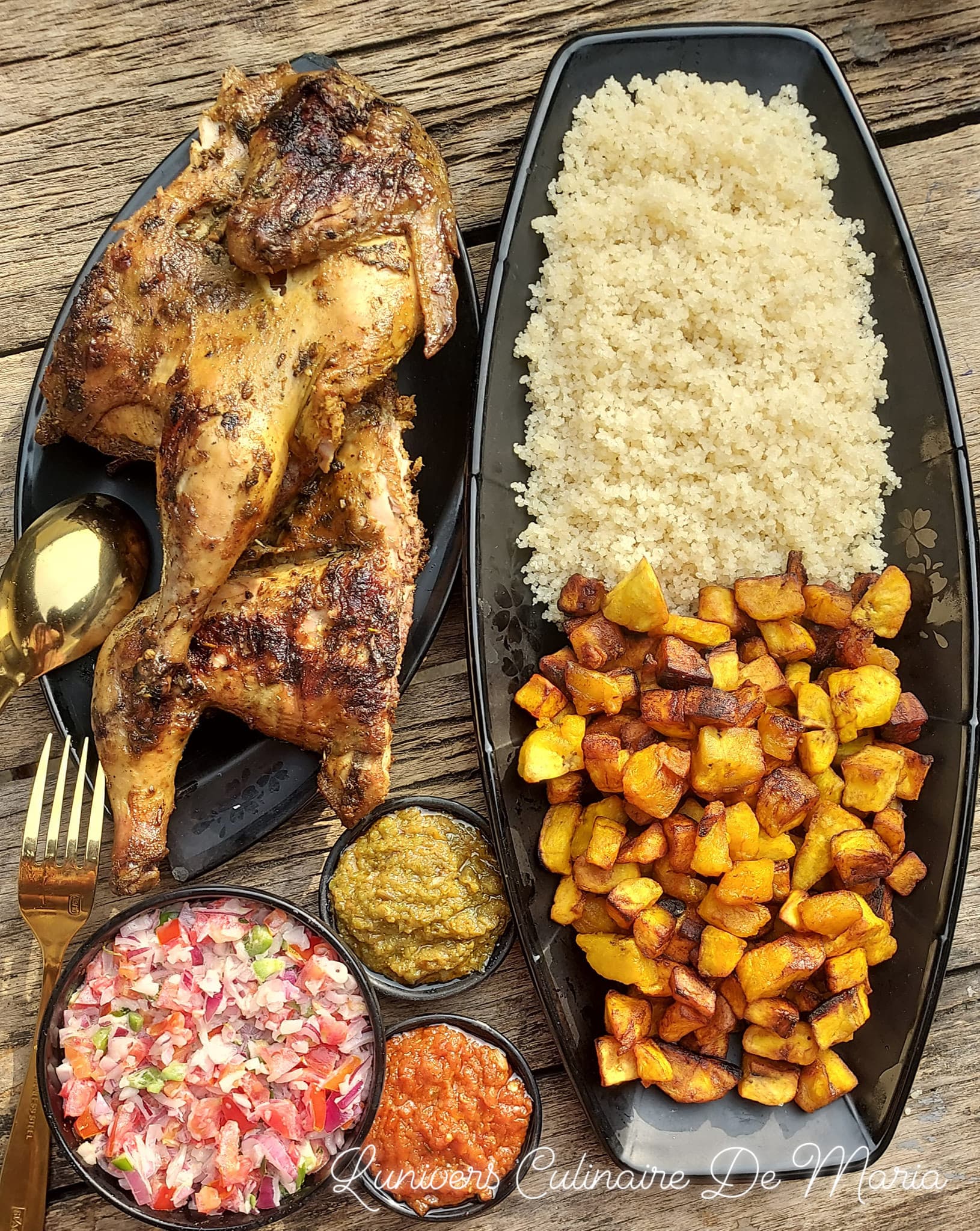 Poulet grillé et compagnie