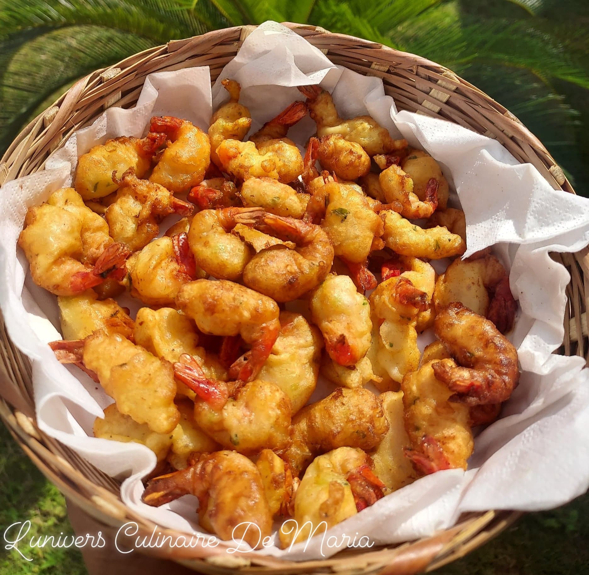 De beignets de crevettes🍤