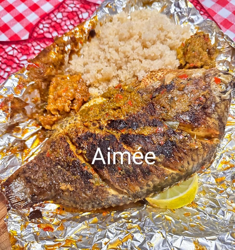 Poisson braisé pour le diner