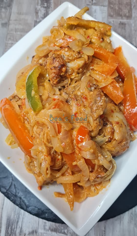 Poulet à la moutarde ( yassa)