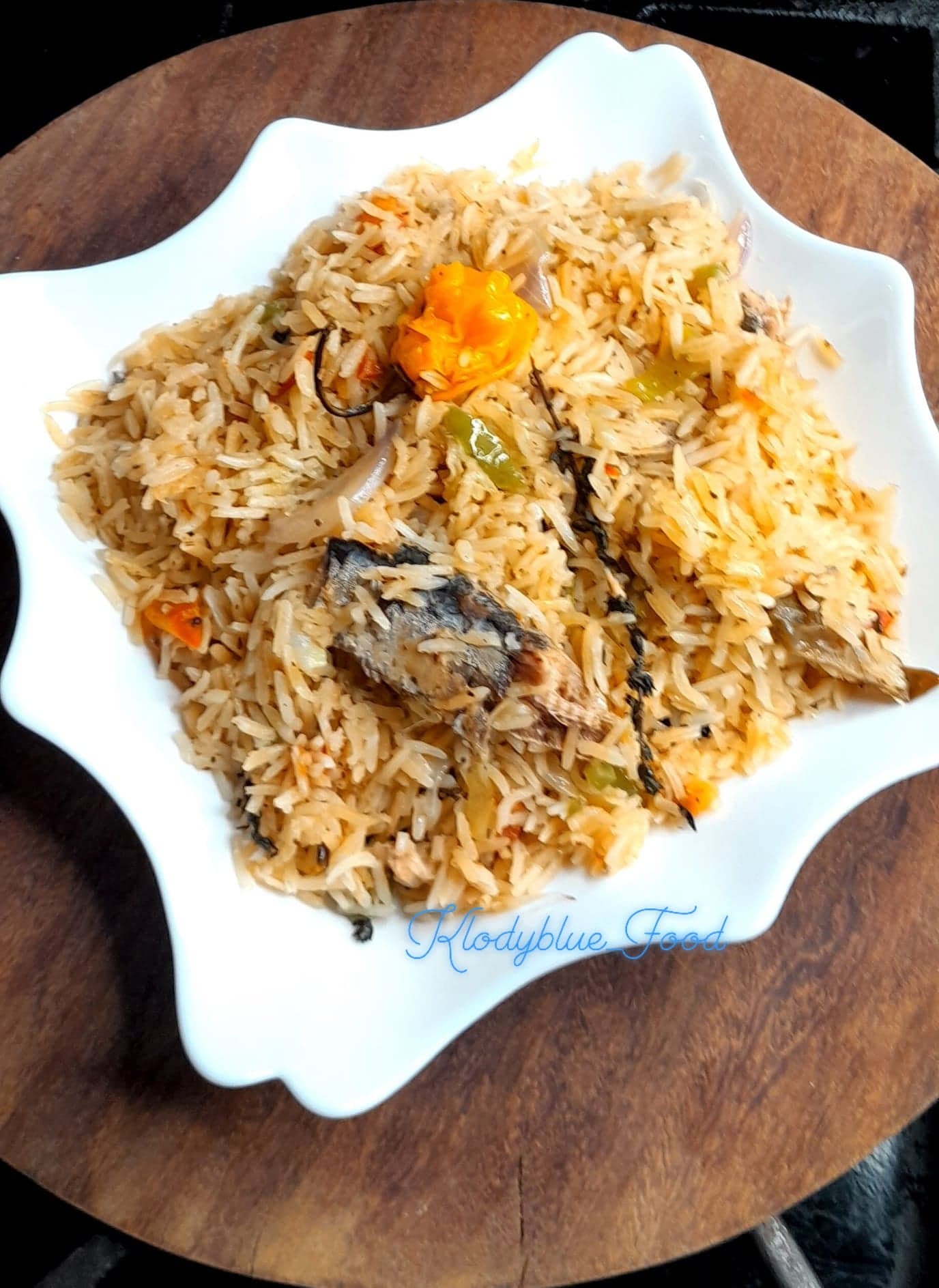 Riz sauté aux sardines