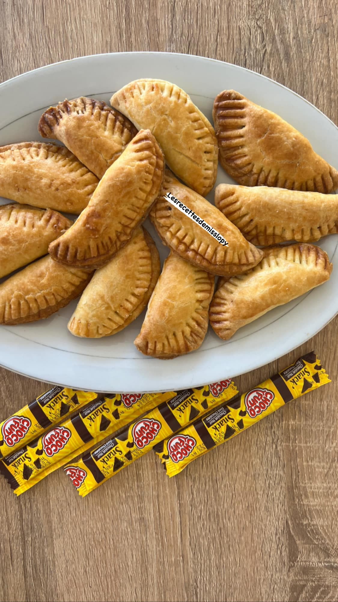 Pastels au four et au chocolat