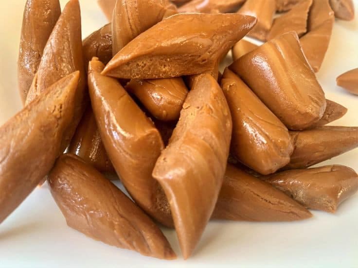 Bonbons africains (toffi) : recette sucrée