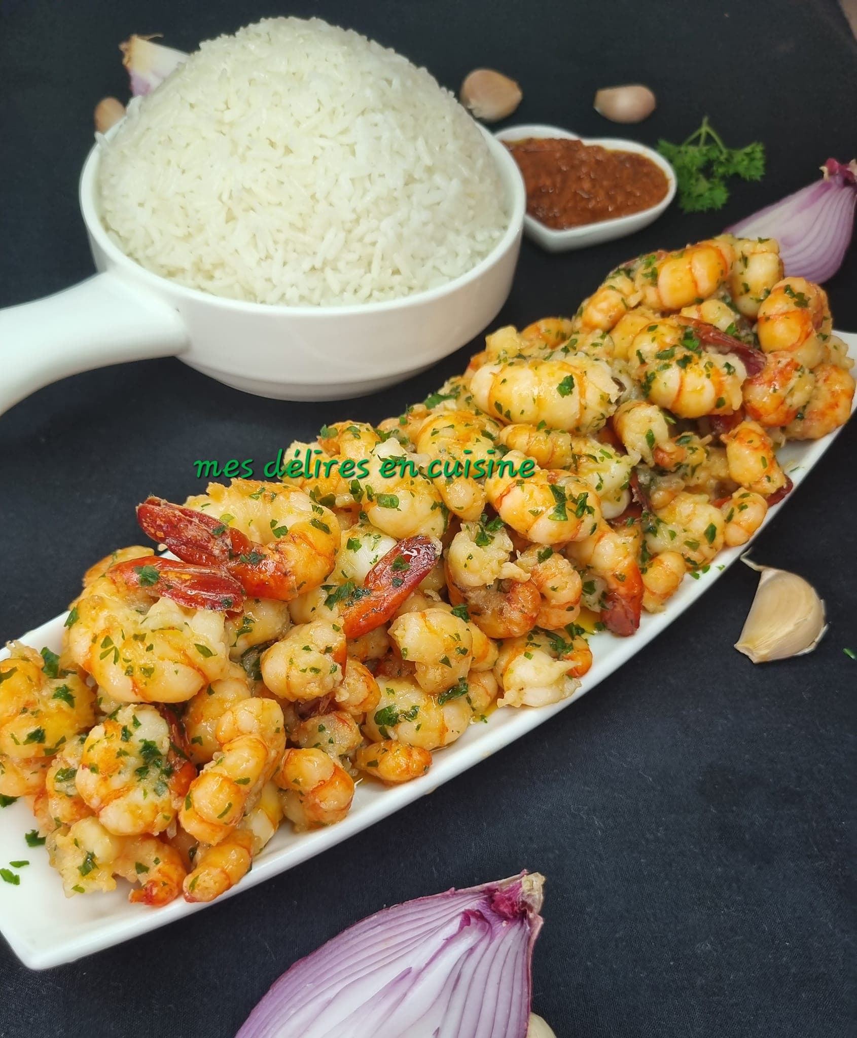 Écrevisses sautées à l'ail et persil : recette