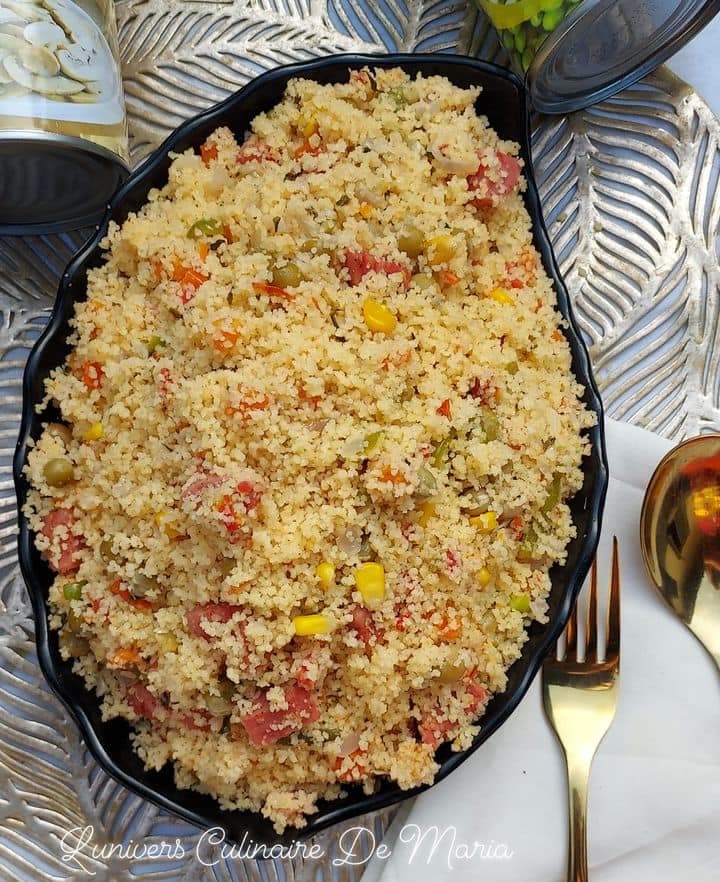 Couscous sauté aux légumes : recette colorée