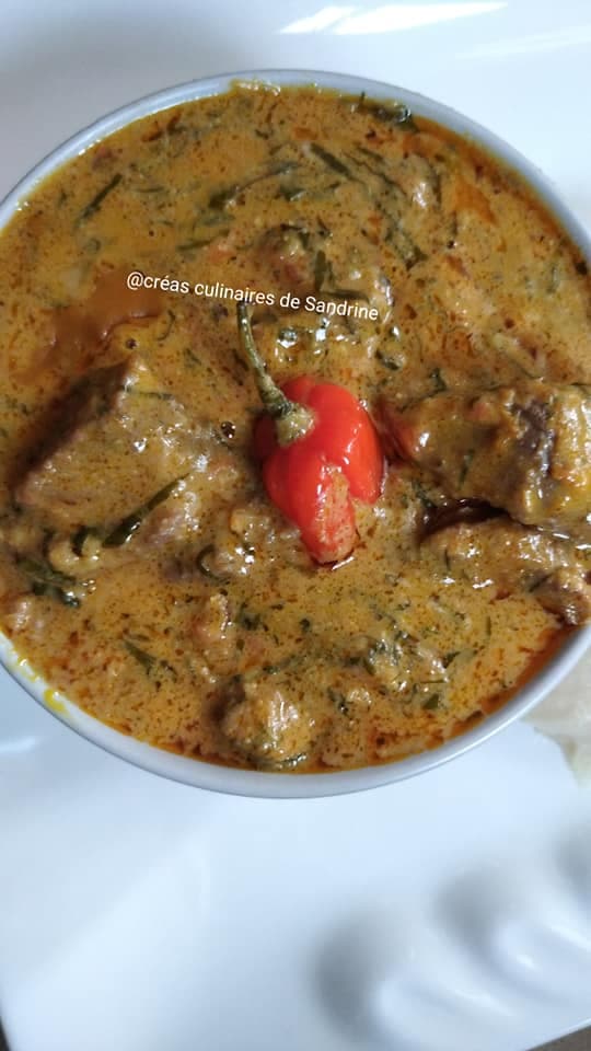 Sauce d'arachide au kelen kelen : recette africaine