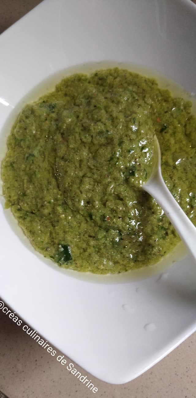 Marinade verte pour viande rouge : recette