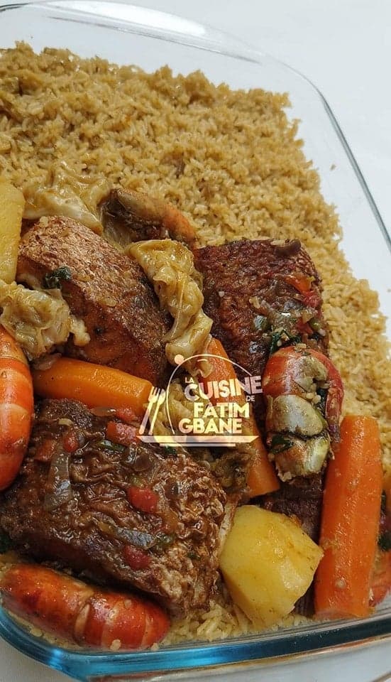 Riz gras au poisson délicieux : recette africaine