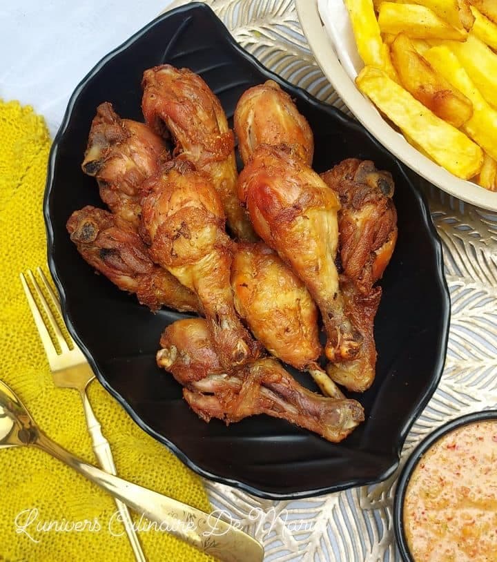 Poulet frit épicé croustillant : recette