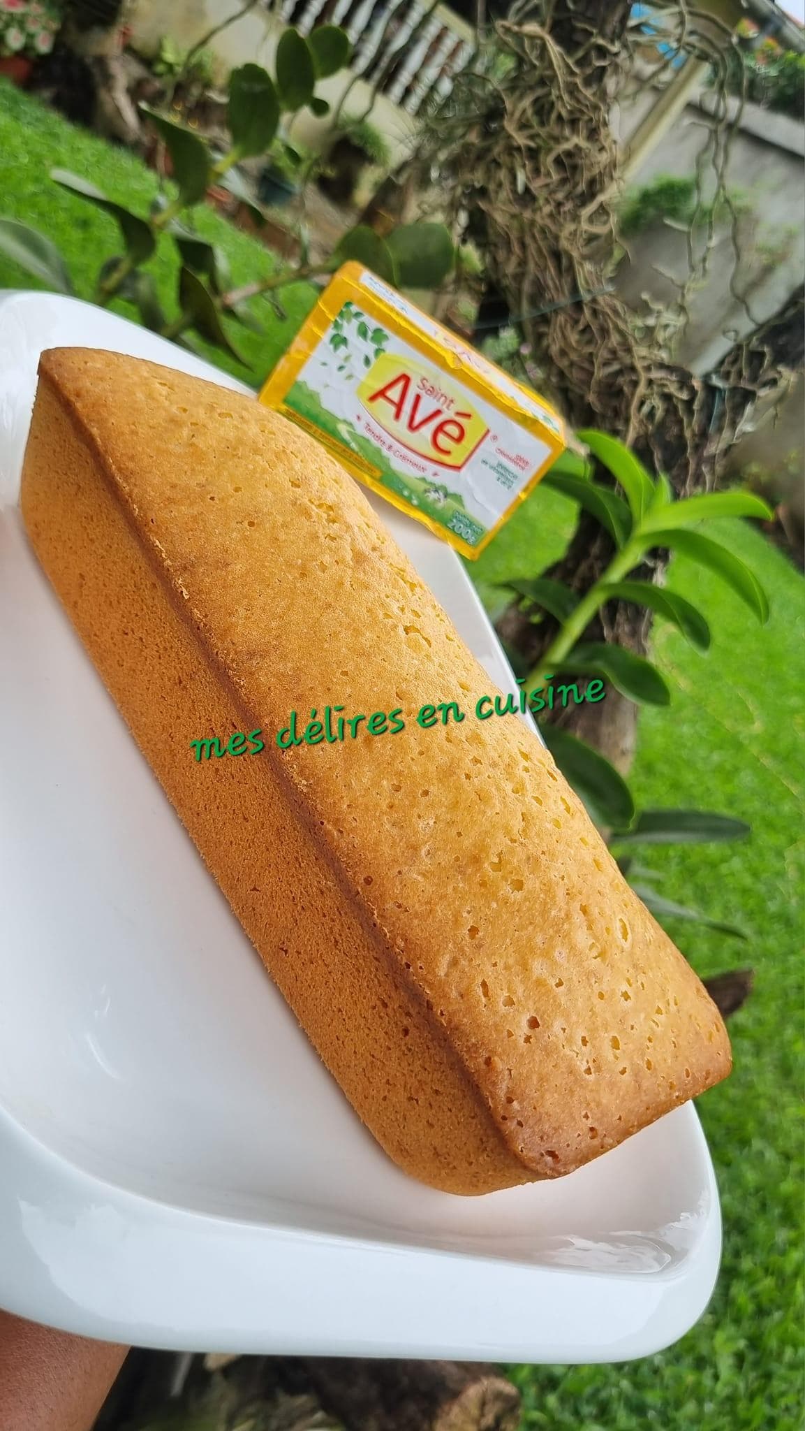 Quatre-quarts aux zestes de mandarine : recette moelleuse