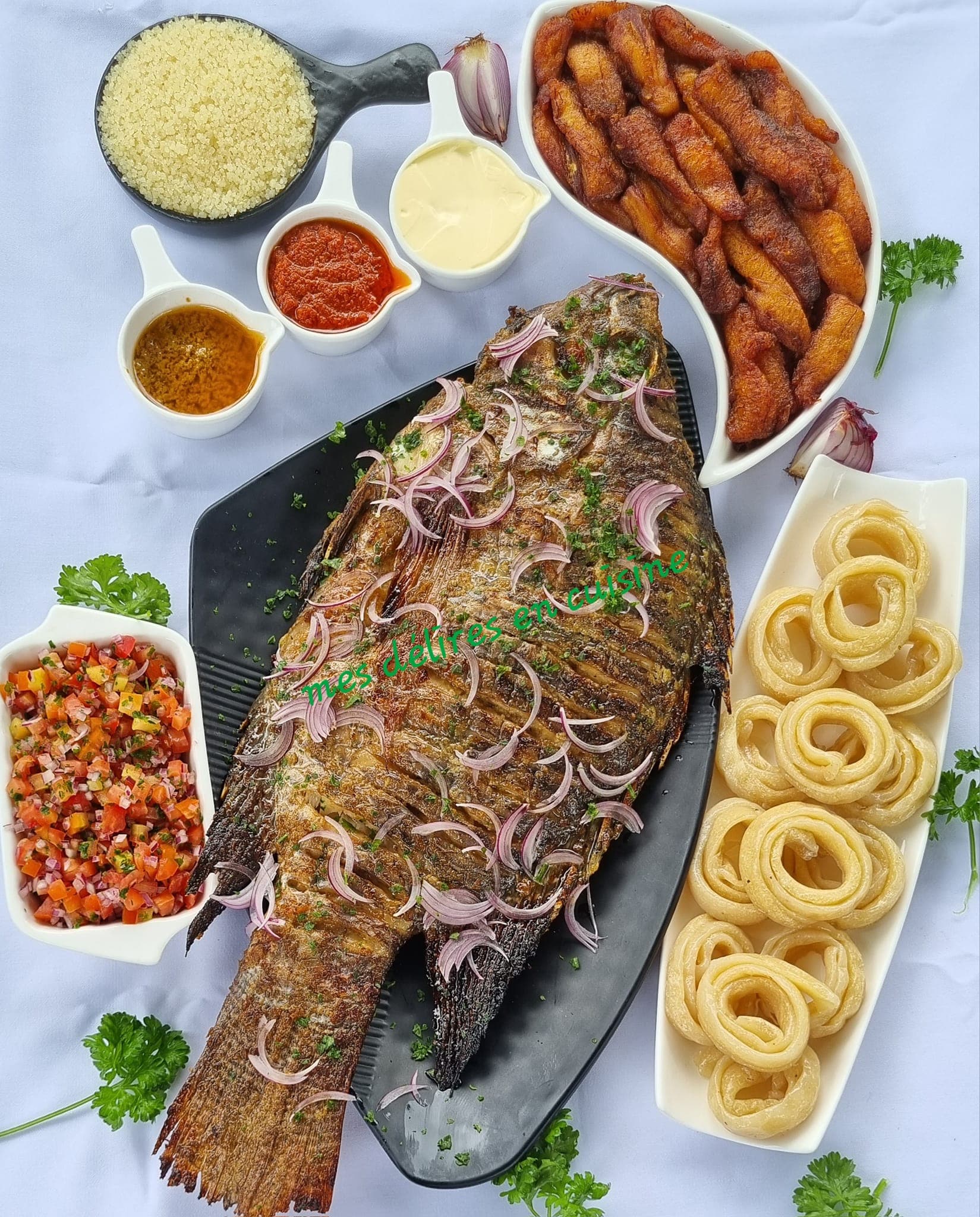 Carpe marinée à la camerounaise : recette poisson