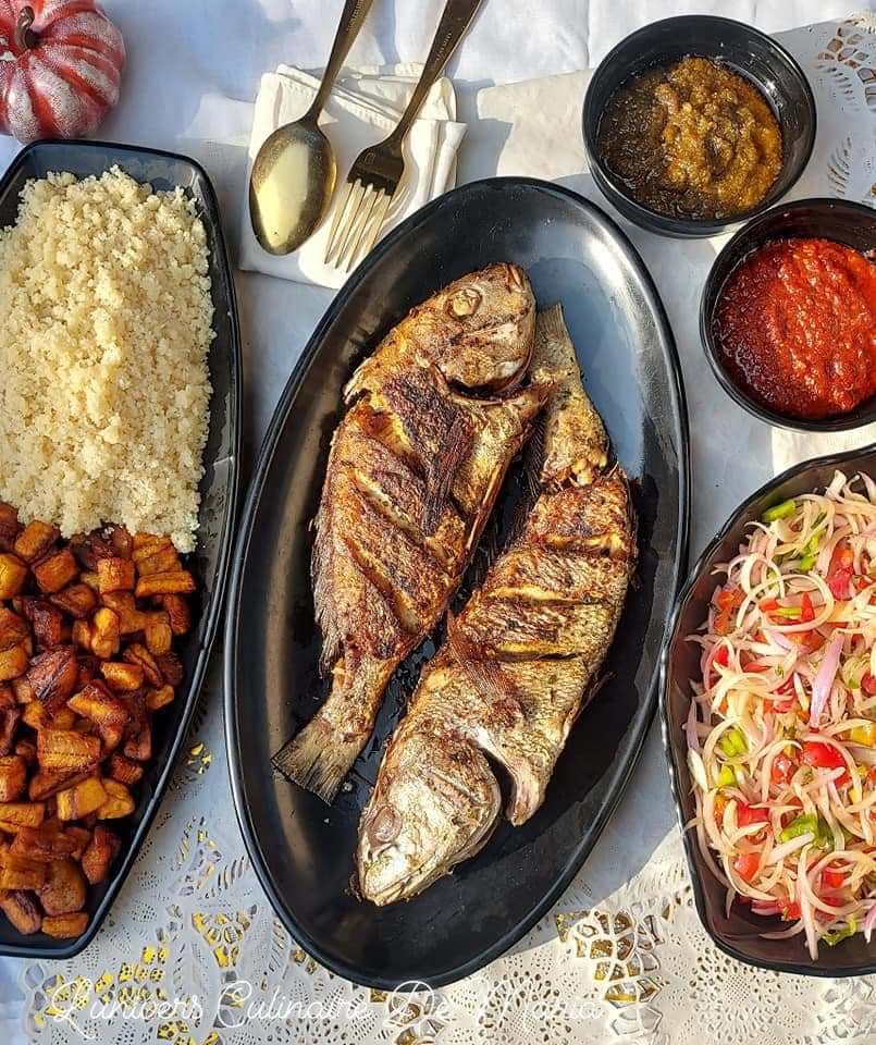 Dabali : Attiéké, Alloco et Poisson Frit