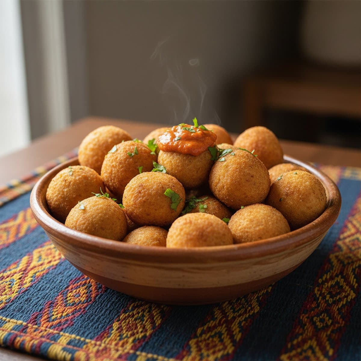 Des croquettes délicieuses, fondantes et dorées