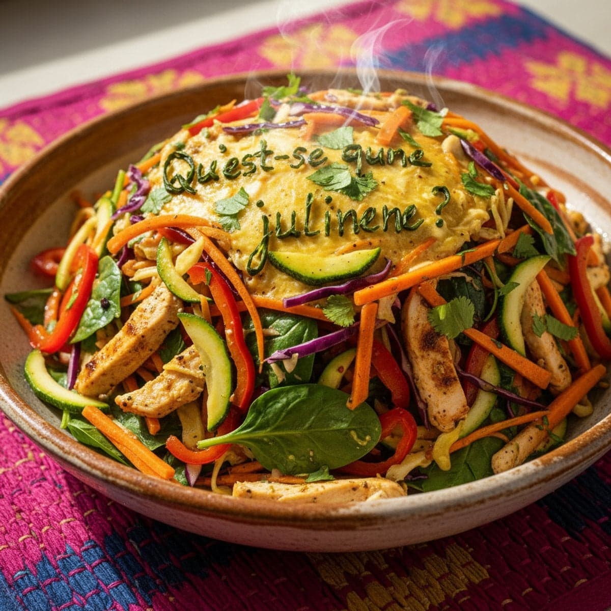 Qu'est-ce qu'une julienne?