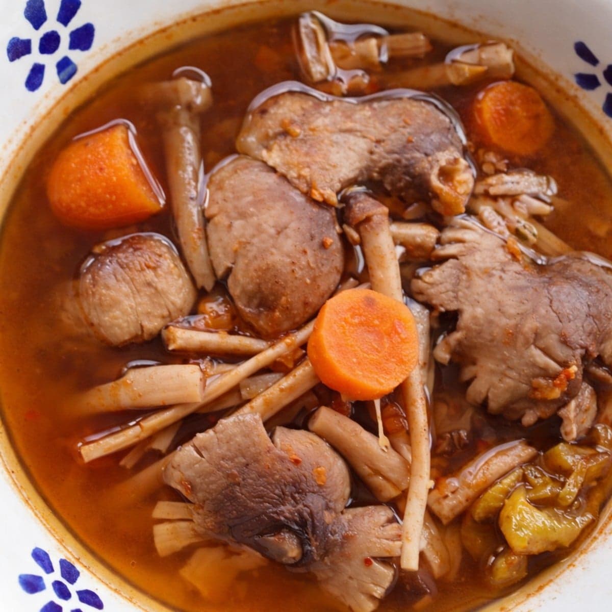 Bouillon de champignons