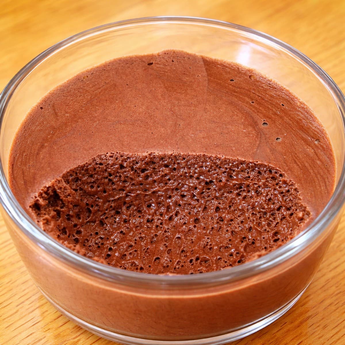 De la mousse au chocolat