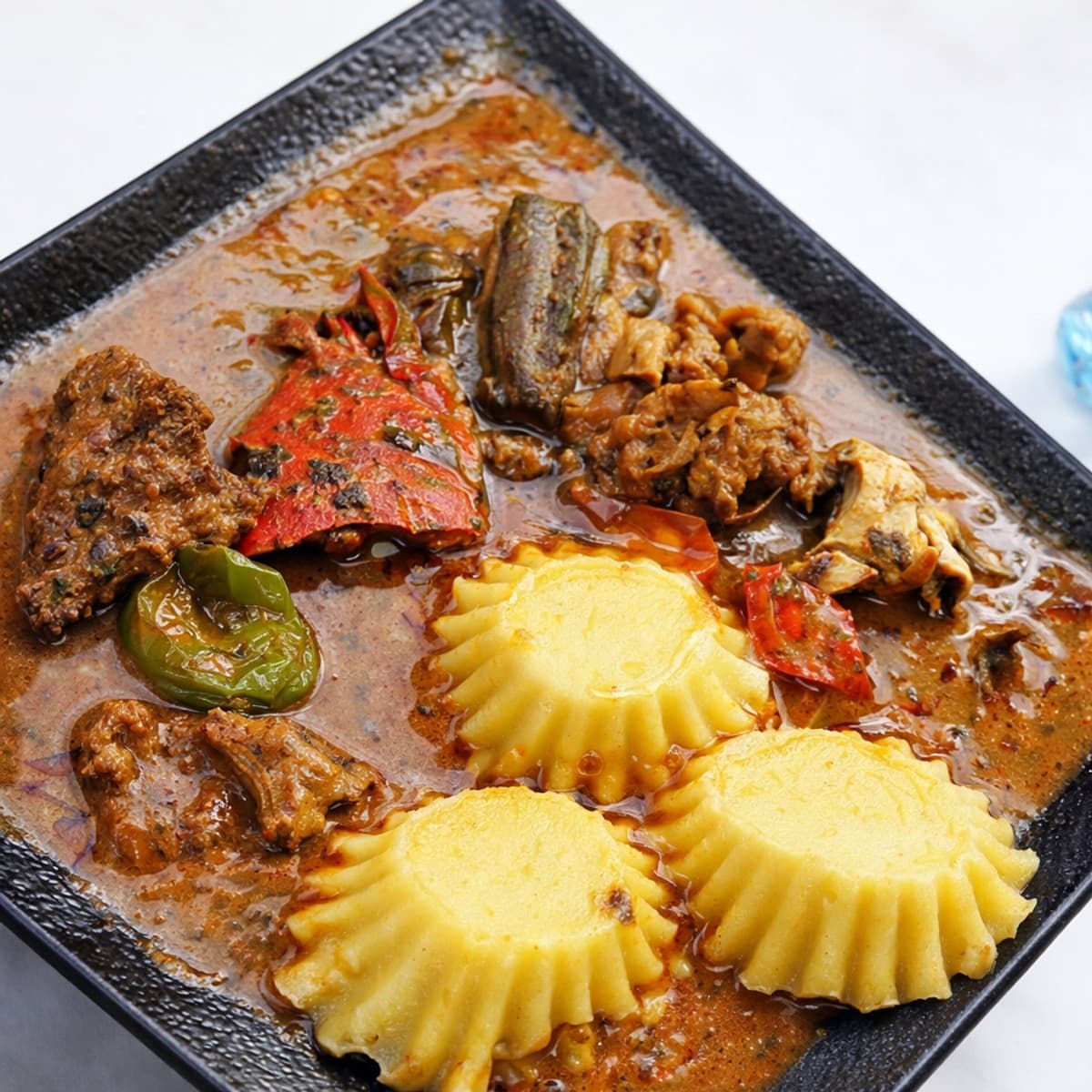 Du kabato à la sauce arachide aux feuilles d’oseille 😍👌