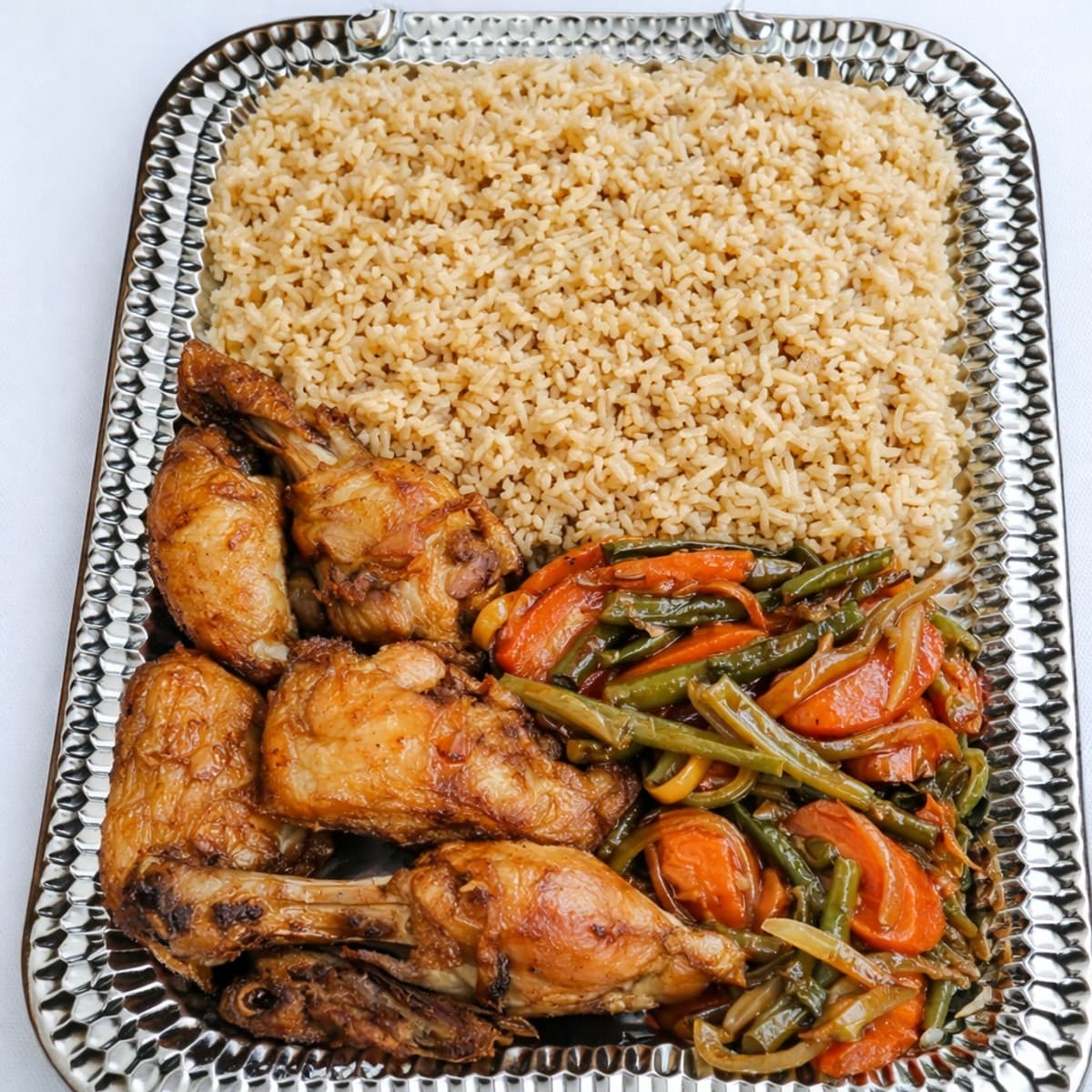 Du riz gras aux légumes