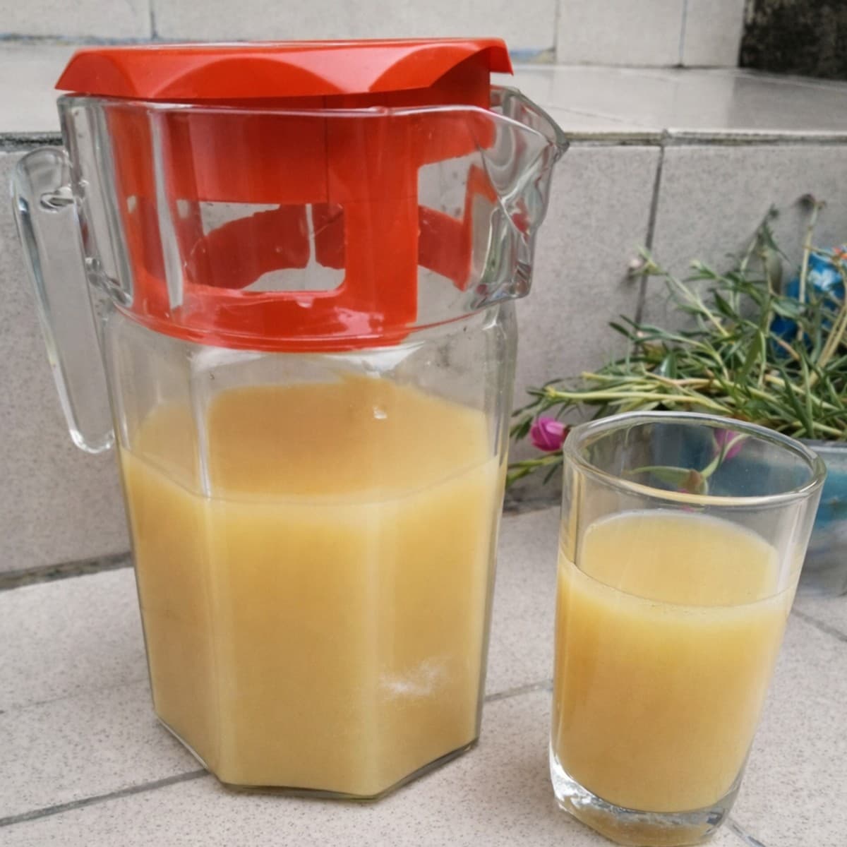 Jus de gingembre au riz