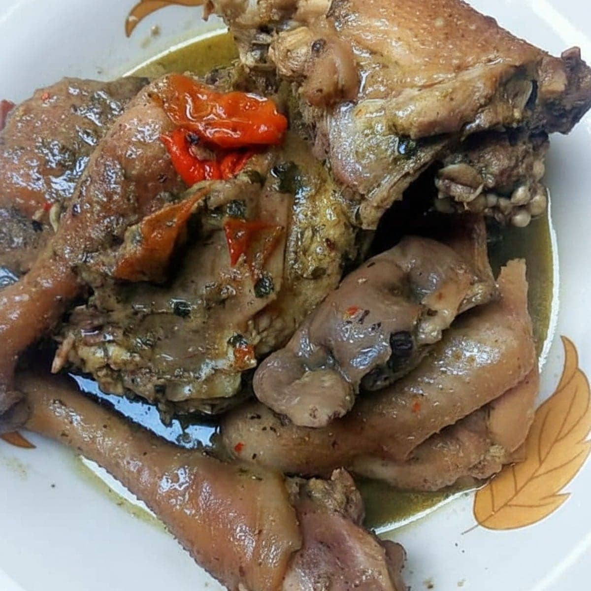 Ndomba poulet façon grand-mère