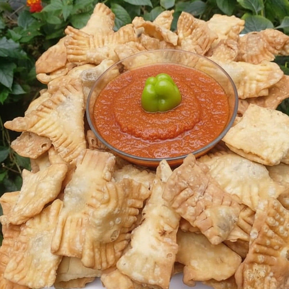 Pastels au poisson, sauce tomate specy