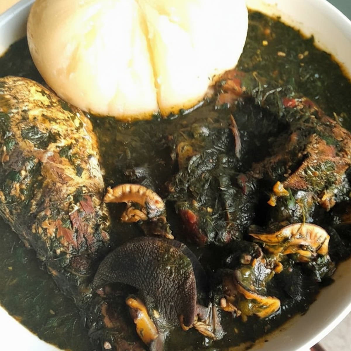 Placali sauce kplala 😋 😋 😋